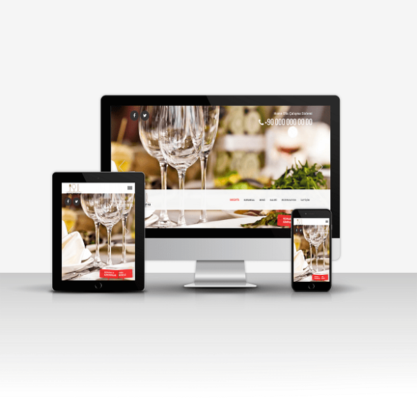 Restaurant Tanıtım Sitesi -V3 Scripti Yazılımı