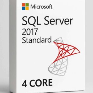 Microsoft Windows SQL Server 2017 Standard 4 Core
